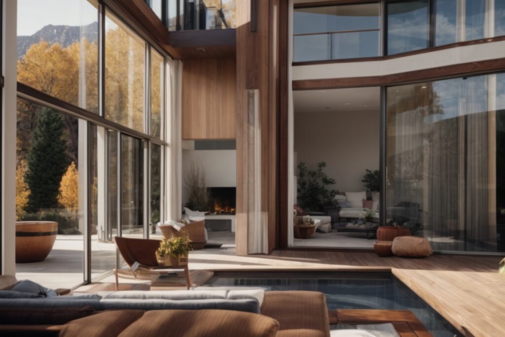 Colorado Springs home with energy-efficient window film