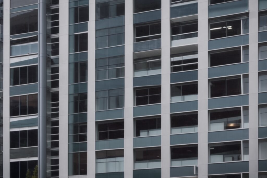 commercial building in Portland with window film, UV protection, solar heat reduction